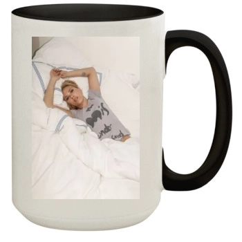 Scarlett Johansson 15oz Colored Inner & Handle Mug