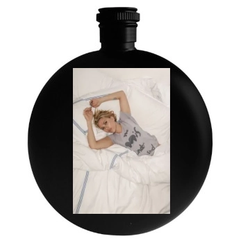 Scarlett Johansson Round Flask