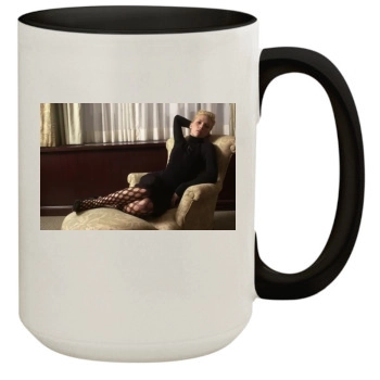 Scarlett Johansson 15oz Colored Inner & Handle Mug