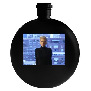 Scarlett Johansson Round Flask