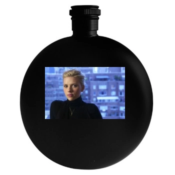 Scarlett Johansson Round Flask