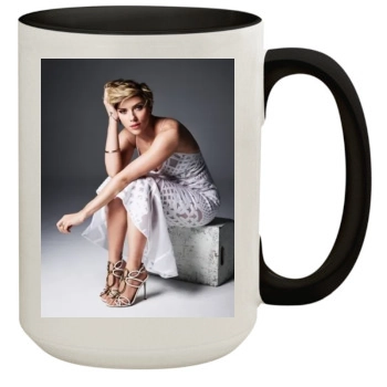 Scarlett Johansson 15oz Colored Inner & Handle Mug