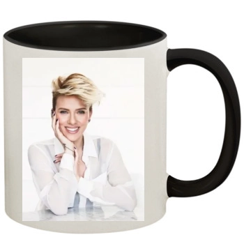 Scarlett Johansson 11oz Colored Inner & Handle Mug