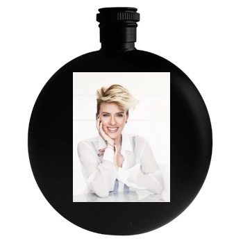 Scarlett Johansson Round Flask