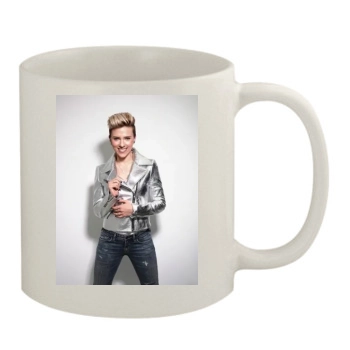 Scarlett Johansson 11oz White Mug