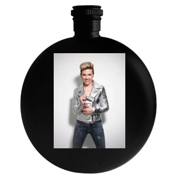 Scarlett Johansson Round Flask