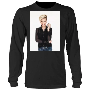 Scarlett Johansson Men's Heavy Long Sleeve TShirt