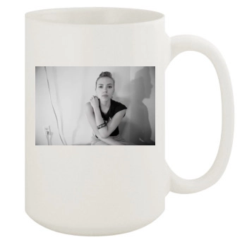 Scarlett Johansson 15oz White Mug