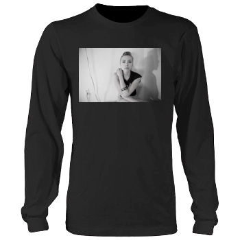 Scarlett Johansson Men's Heavy Long Sleeve TShirt