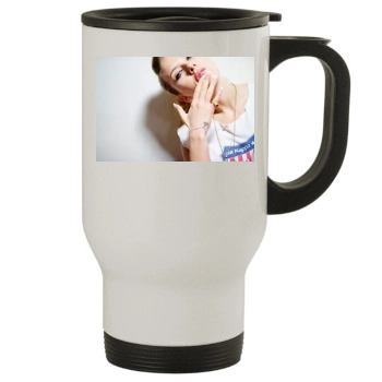 Scarlett Johansson Stainless Steel Travel Mug