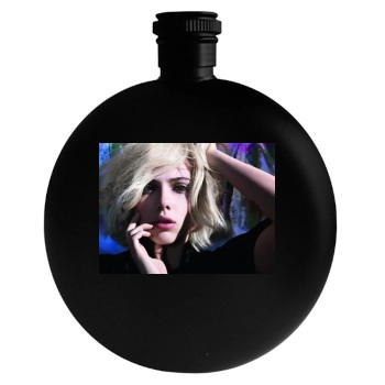 Scarlett Johansson Round Flask