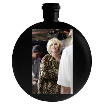 Scarlett Johansson Round Flask