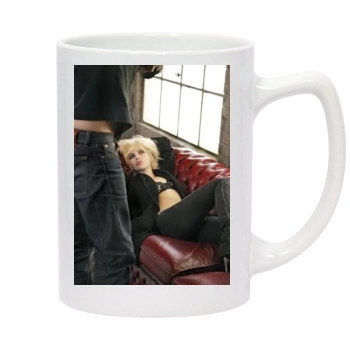 Scarlett Johansson 14oz White Statesman Mug