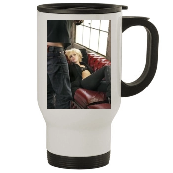 Scarlett Johansson Stainless Steel Travel Mug