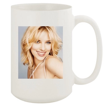 Scarlett Johansson 15oz White Mug