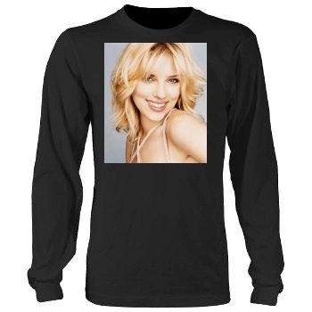 Scarlett Johansson Men's Heavy Long Sleeve TShirt