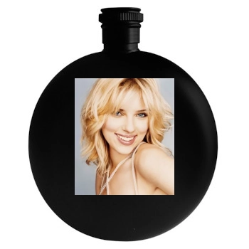 Scarlett Johansson Round Flask