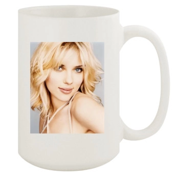 Scarlett Johansson 15oz White Mug