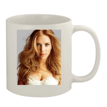 Scarlett Johansson 11oz White Mug