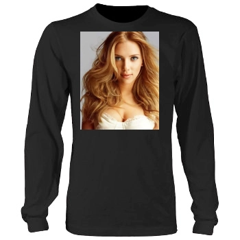 Scarlett Johansson Men's Heavy Long Sleeve TShirt