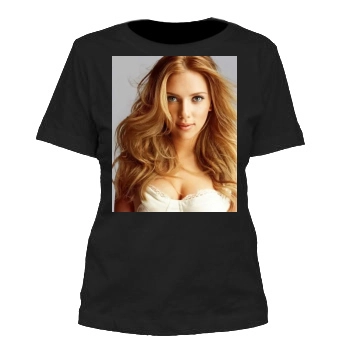 Scarlett Johansson Women's Cut T-Shirt