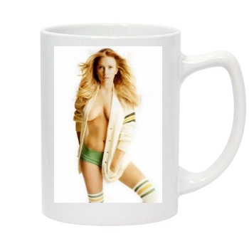 Scarlett Johansson 14oz White Statesman Mug