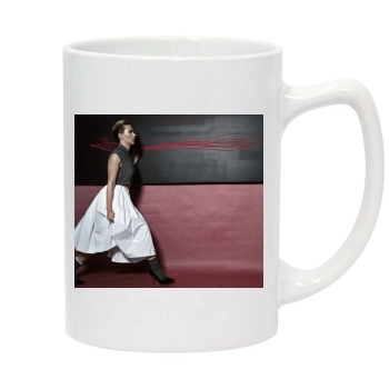 Scarlett Johansson 14oz White Statesman Mug