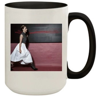 Scarlett Johansson 15oz Colored Inner & Handle Mug