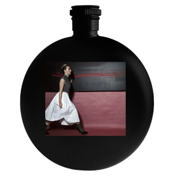 Scarlett Johansson Round Flask