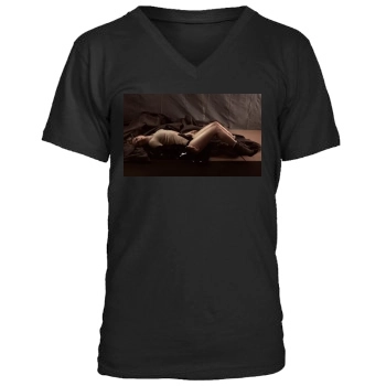 Scarlett Johansson Men's V-Neck T-Shirt