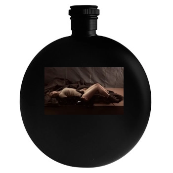 Scarlett Johansson Round Flask