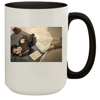 Scarlett Johansson 15oz Colored Inner & Handle Mug