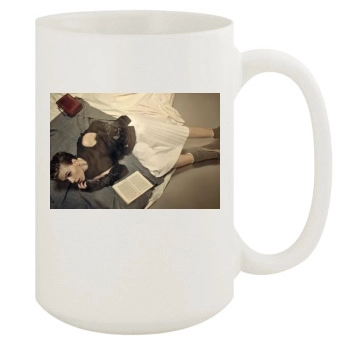 Scarlett Johansson 15oz White Mug