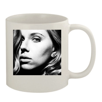 Scarlett Johansson 11oz White Mug