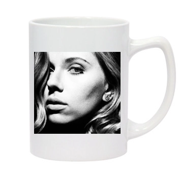 Scarlett Johansson 14oz White Statesman Mug