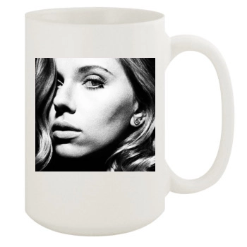 Scarlett Johansson 15oz White Mug