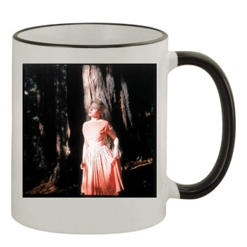 Scarlett Johansson 11oz Colored Rim & Handle Mug