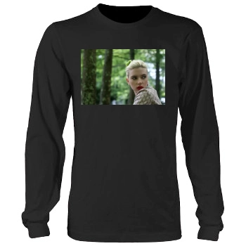 Scarlett Johansson Men's Heavy Long Sleeve TShirt