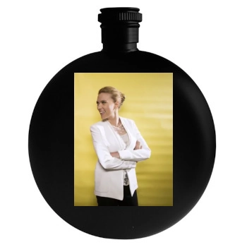 Scarlett Johansson Round Flask