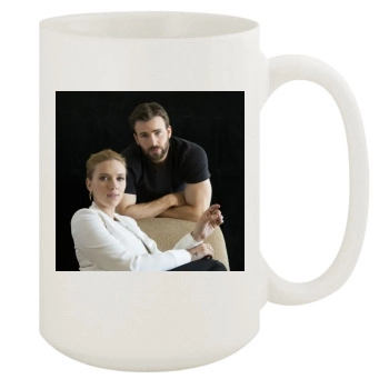 Scarlett Johansson 15oz White Mug