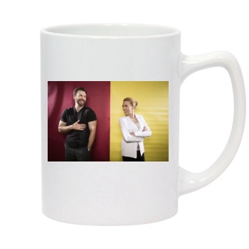 Scarlett Johansson 14oz White Statesman Mug