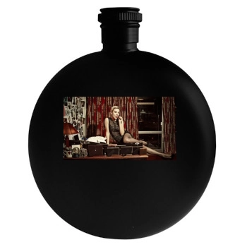 Scarlett Johansson Round Flask