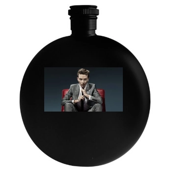 Scarlett Johansson Round Flask