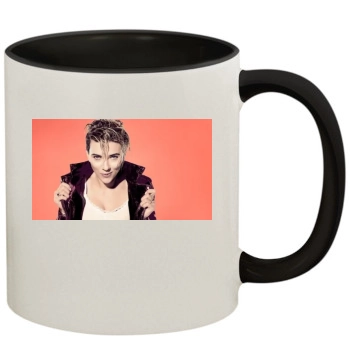 Scarlett Johansson 11oz Colored Inner & Handle Mug