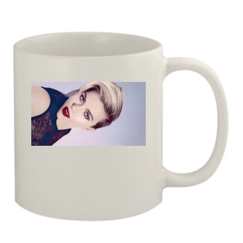 Scarlett Johansson 11oz White Mug