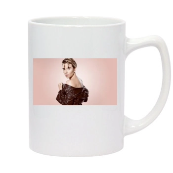 Scarlett Johansson 14oz White Statesman Mug