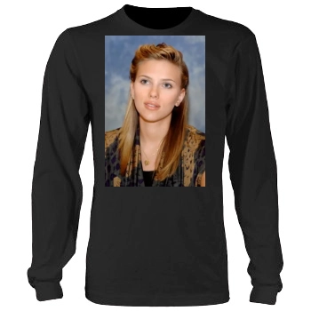 Scarlett Johansson Men's Heavy Long Sleeve TShirt