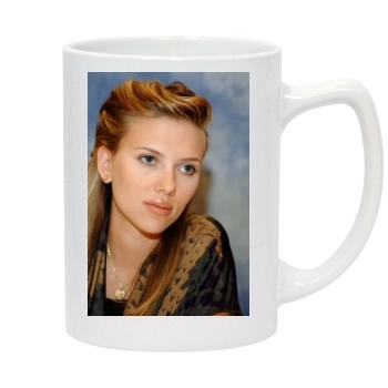 Scarlett Johansson 14oz White Statesman Mug