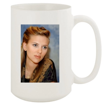 Scarlett Johansson 15oz White Mug