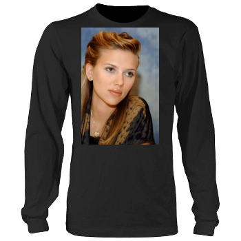 Scarlett Johansson Men's Heavy Long Sleeve TShirt